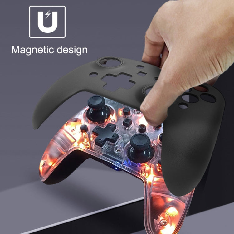 SW561 Computer Wireless Luminous Handle For Nintendo Switch / Switch OLED / Switch Lite / Steam, Color: Burst Crack White - Gamepads by buy2fix | Online Shopping UK | buy2fix