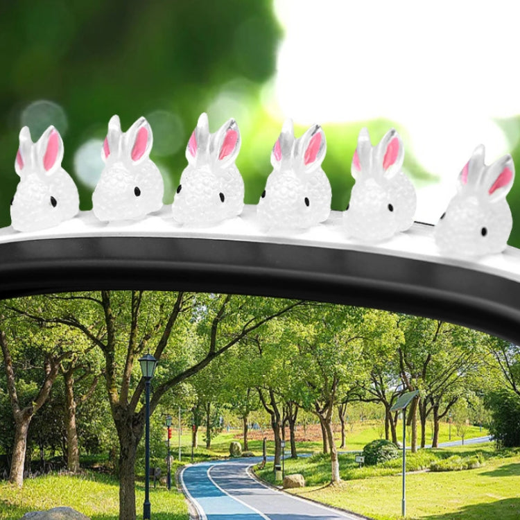 20pcs Car Luminous Rabbit Ornament Car Interior Decoration Supplies Small - In Car by buy2fix | Online Shopping UK | buy2fix