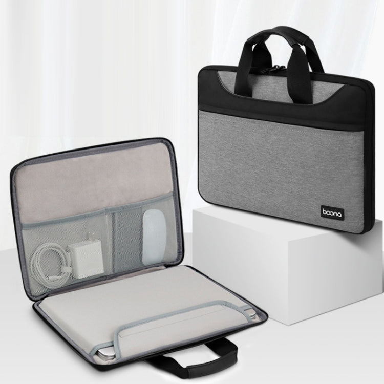 Baona BN-I003 Oxford Cloth Full Open Portable Waterproof Laptop Bag, Size: 14/15/15.6 inches(Black+Power Bag) -  by Baona | Online Shopping UK | buy2fix