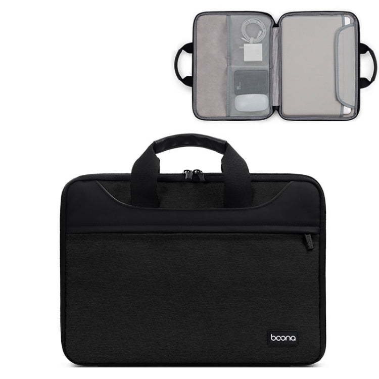 Baona BN-I003 Oxford Cloth Full Open Portable Waterproof Laptop Bag, Size: 16/17 inches(Black) - 15.6 - 17 inch by Baona | Online Shopping UK | buy2fix