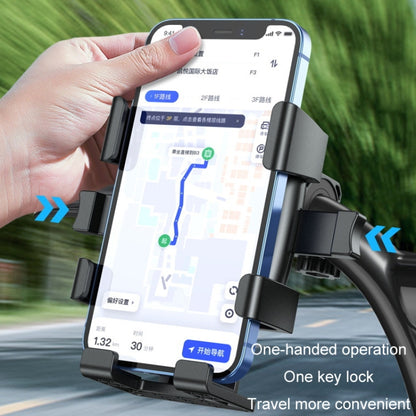 Motorcycle Navigation Riding Mobile Phone Holder(Rear View Mirror) - In Car by buy2fix | Online Shopping UK | buy2fix