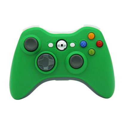 For Microsoft Xbox 360 / PC XB13 Dual Vibration Wireless 2.4G Gamepad With Receiver(Green) - Gamepad by buy2fix | Online Shopping UK | buy2fix