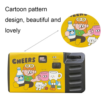 27pcs New Year Retro Film Camera Waterproof Cartoon Decorative Stickers without Camera - Consumer Electronics by buy2fix | Online Shopping UK | buy2fix