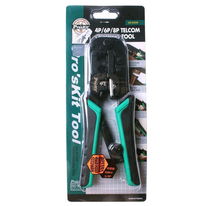 ProsKit CP-376TR 4P/6P/8P Three-Use Network Crimping Pliers -  by ProsKit | Online Shopping UK | buy2fix
