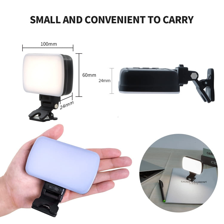 BL01 Rechargeable Video Conference Lighting With Three Color Temperature Stepless Dimming -  by buy2fix | Online Shopping UK | buy2fix