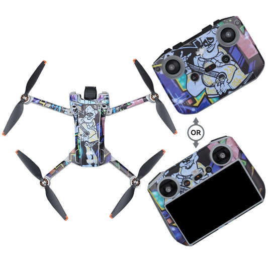 For DJI Mini 3 Pro Remote Control Body Sticker ,Spec: RC With Screen(Guitar Singer) - Stickers by RCSTQ | Online Shopping UK | buy2fix