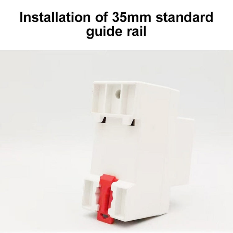 DDM15SD 5 (32) A Single-phase Multi-function Rail Meter with Backlight LCD Display - Current & Voltage Tester by buy2fix | Online Shopping UK | buy2fix