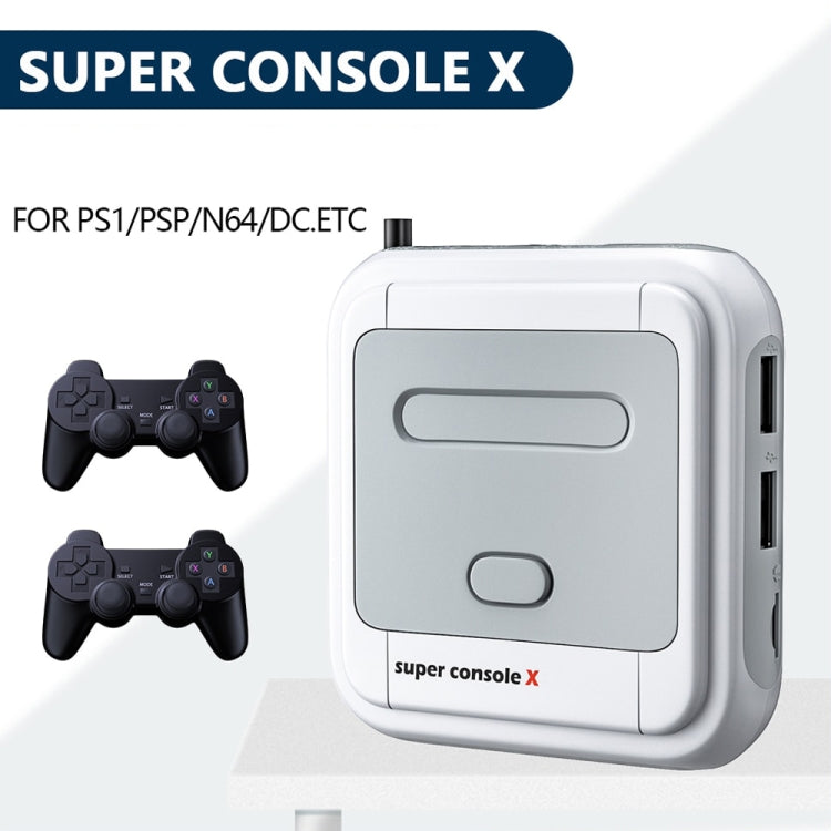 Super Console X 64G 30000+ Games Wireless 4K HD 3D Double Game Console Box, AU Plug - Pocket Console by buy2fix | Online Shopping UK | buy2fix