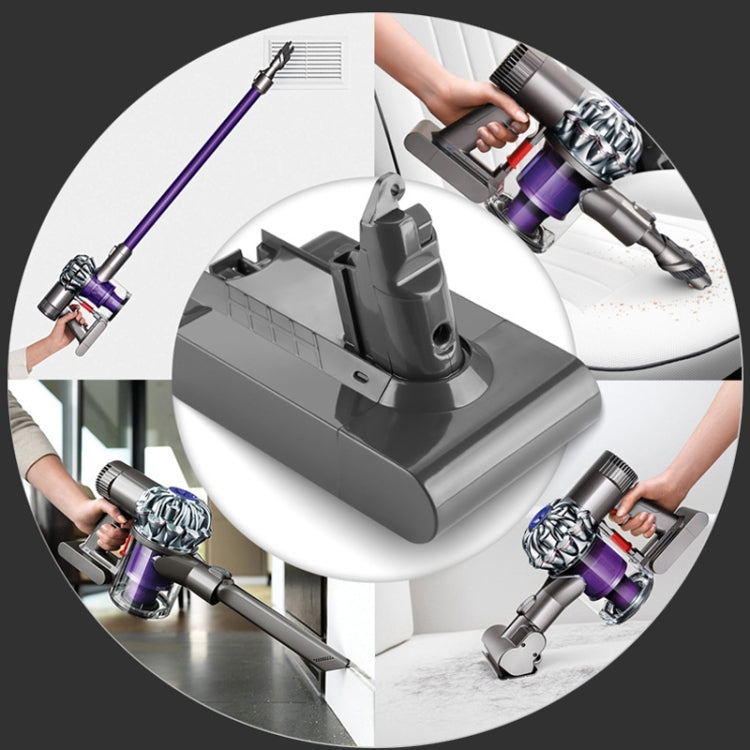 For Dyson V8 Series 21.6V Cordless Vacuum Cleaner Battery Sweeper Spare Battery, Capacity: 4000mAh - Dyson Accessories by buy2fix | Online Shopping UK | buy2fix