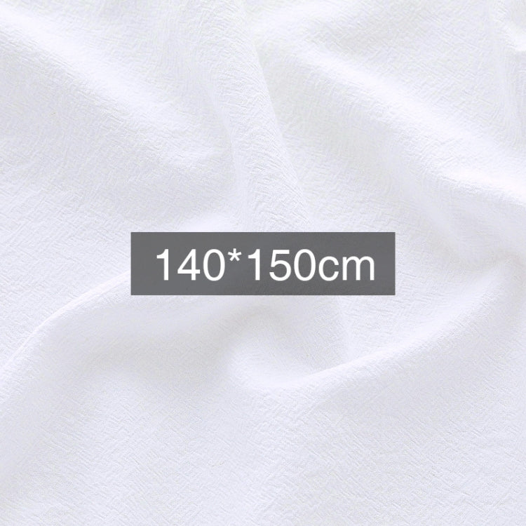 140 x 150cm Encrypted Texture Cotton Photography Background Cloth(White) -  by buy2fix | Online Shopping UK | buy2fix