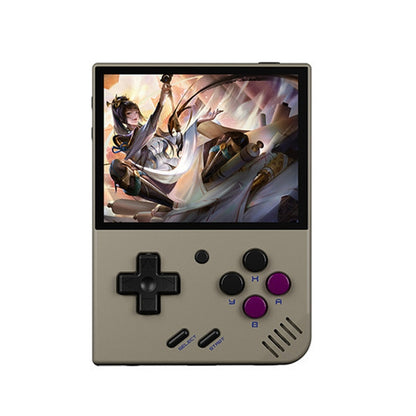 Miyoo Mini Plus 3.5 Inch IPS Screen Retro Handheld Game Console 64GB 15K Games(Grey) - Pocket Console by buy2fix | Online Shopping UK | buy2fix