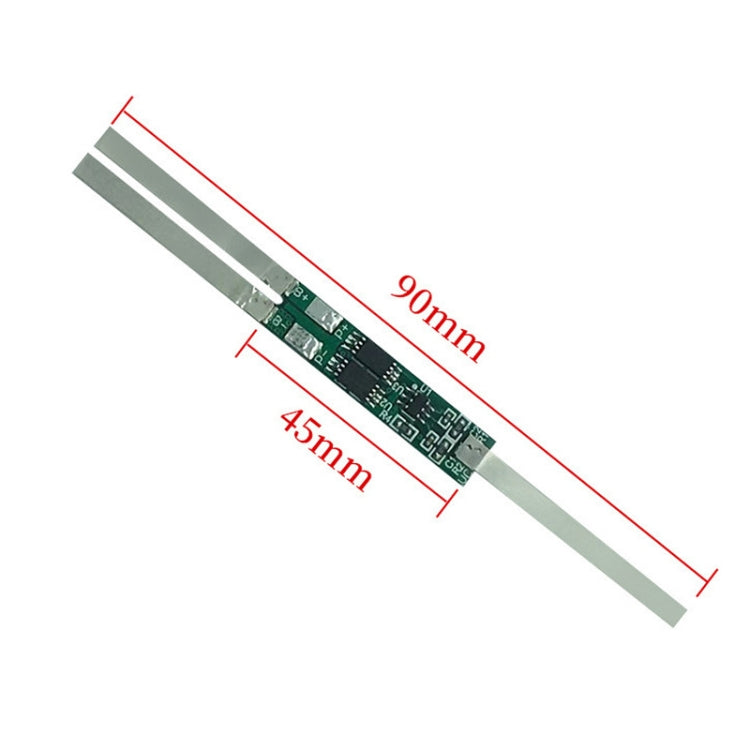 5pcs 7.4V Plus Nickel Long Strip Lithium Battery Protection Board 6A Overcurrent Battery Protection Board(As Show) - Sensor Module by buy2fix | Online Shopping UK | buy2fix