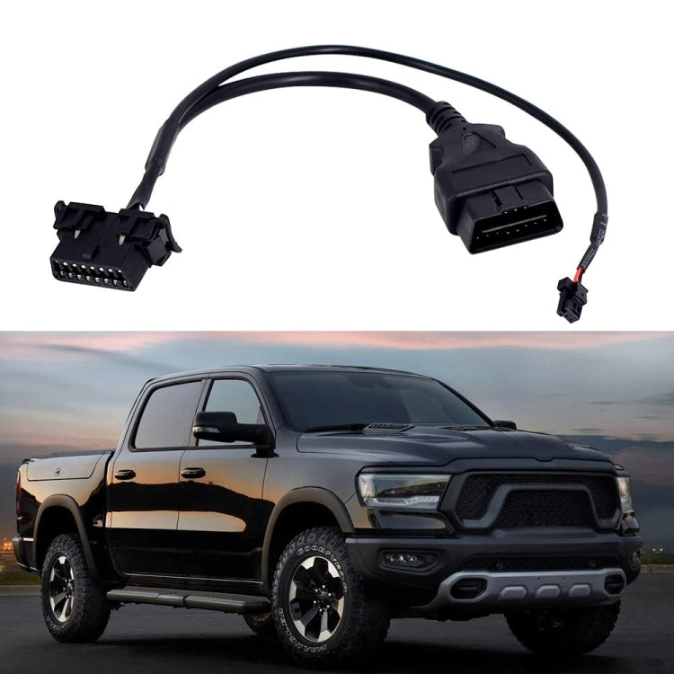 Safety Gate Bypass OBD2 Cable for Dodge Cummins RAM 1500 2500 2018-2020 - Cables & Connectors by buy2fix | Online Shopping UK | buy2fix