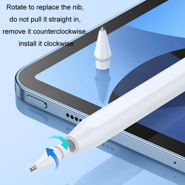 For Apple Pencil 1/2 Generation Modified Metal Wear-Resistant Paper-Like Needle Tube Nib, Color: 3.0 Reform Round Head Gold - Pencil Accessories by buy2fix | Online Shopping UK | buy2fix