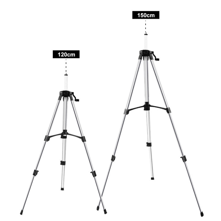 HILDA Horizontal Leveling Bracket Retractable Tripod, Specification: 1.5m - Tripods by HILDA | Online Shopping UK | buy2fix