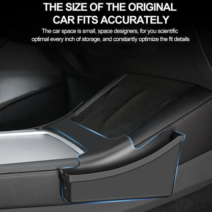 For Tesla Model Y / 3 Center Side Storage Box Side Organizer Saddle Box Interior Modification Accessories - Stowing Tidying by buy2fix | Online Shopping UK | buy2fix