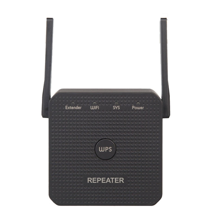 2.4G 300M Wifi Repeater Wifi Extender Wifi Amplifier With 1 LAN Port UK Plug - Broadband Amplifiers by buy2fix | Online Shopping UK | buy2fix