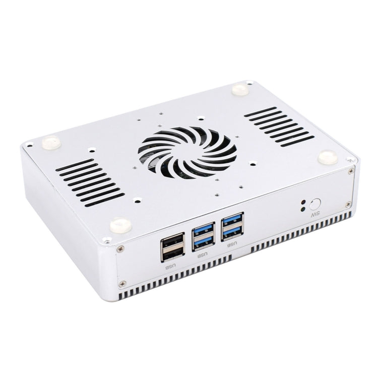 HYSTOU H2 Windows / Linux System Mini PC, Intel Core I5-7267U Dual Core Four Threads up to 3.50GHz, Support mSATA 3.0, 4GB RAM DDR3 + 256GB SSD (White) - Computer & Networking by HYSTOU | Online Shopping UK | buy2fix
