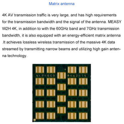 Measy W2H 60GHz 1080P Ultra HD Wireless Transmission Kit, Transmission Distance: 30m, US Plug - Consumer Electronics by Measy | Online Shopping UK | buy2fix