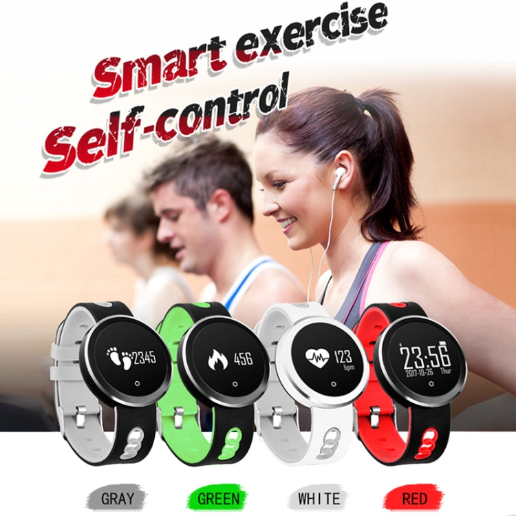 Q7 0.95 inch HD OLED Screen Display Bluetooth Smart Bracelet, IP68 Waterproof, Support Pedometer / Sedentary Reminder / Heart Rate Monitor / Sleep Monitor, Compatible with Android and iOS Phones(Red) - Smart Wear by buy2fix | Online Shopping UK | buy2fix