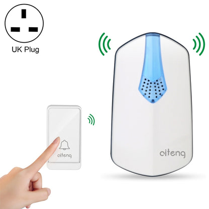 AITENG V026J Wireless Batteryless WIFI Doorbell, UK Plug - Security by AITENG | Online Shopping UK | buy2fix