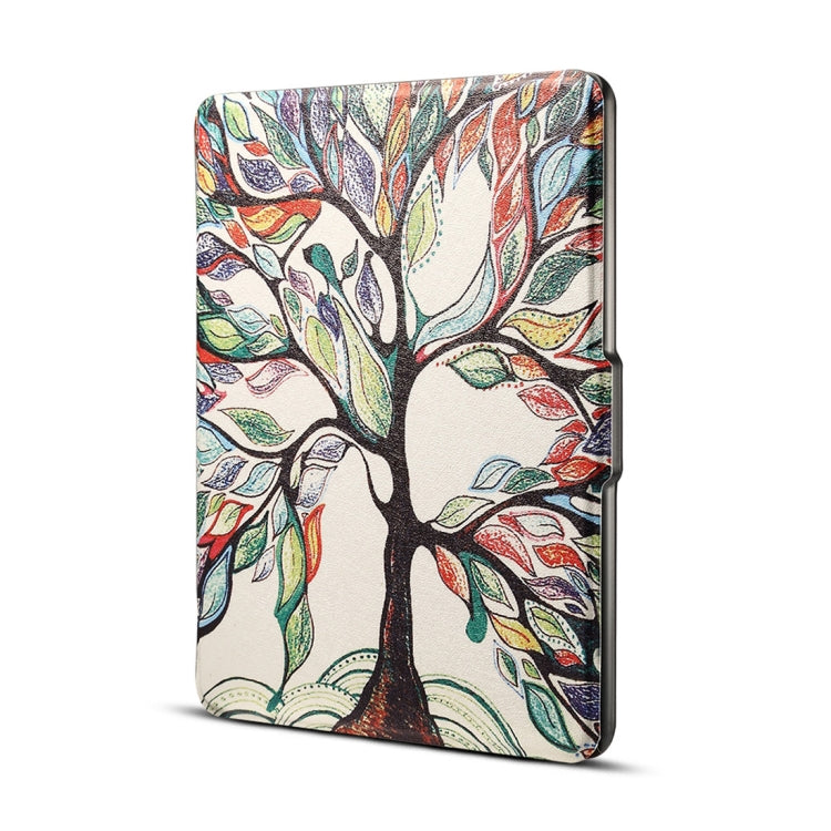 Tree Print Horizontal Flip PU Leather Protective Case for Amazon Kindle Paperwhite 1 & 2 & 3 with Sleep / Wake-up - Mobile Accessories by buy2fix | Online Shopping UK | buy2fix