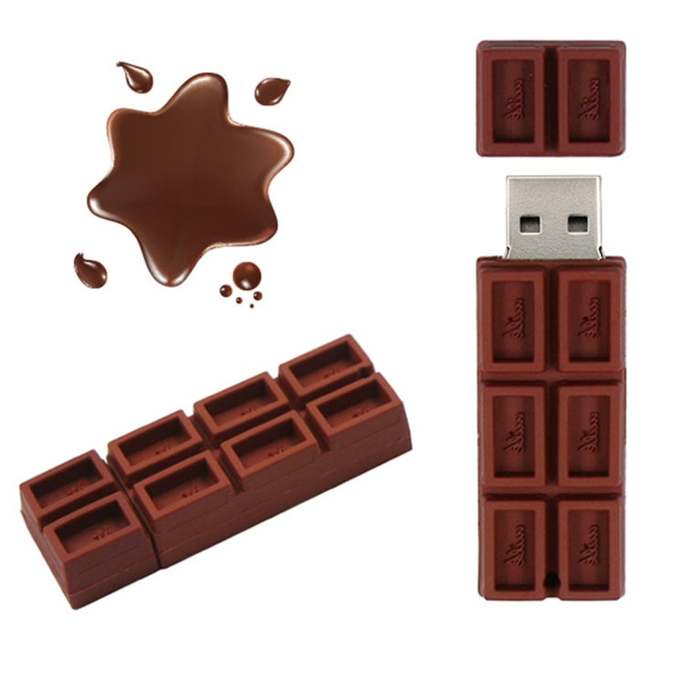 MicroDrive 8GB USB 2.0 Creative Chocolate U Disk - USB Flash Drives by MicroDrive | Online Shopping UK | buy2fix